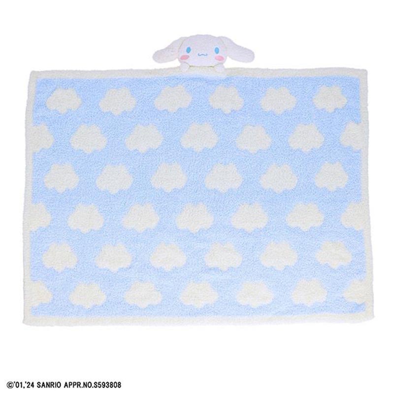 SANRIO シナモロール くもとシナモン[マスコット付きブランケット]